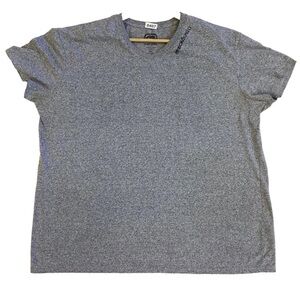 Ecko Unltd Men’s Gray V-Neck T-Shirt Short Sleeve Logo Tee Size 3XL